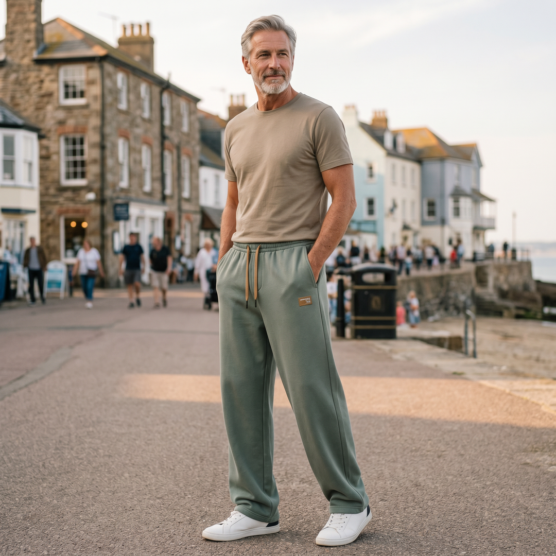 Spodnie casualowe Grantham o luźnym kroju