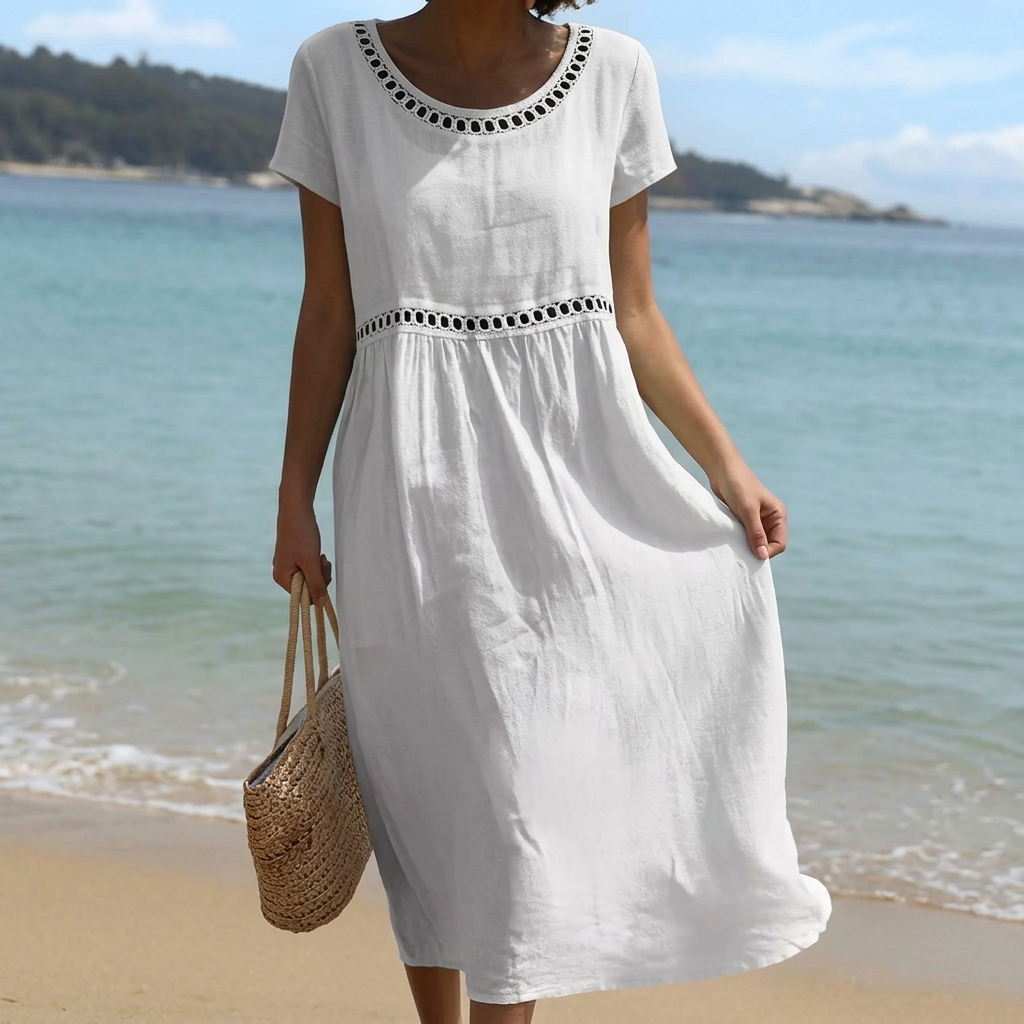 SUKIENKA LETNIA WINCROFT CUTWORK