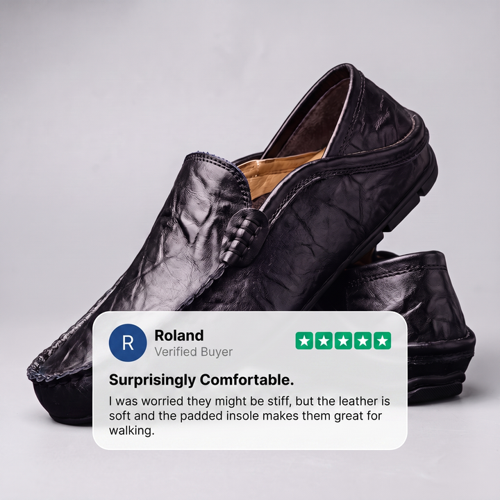 MATTEO CLASSIC MOKASYNY SKÓRZANE