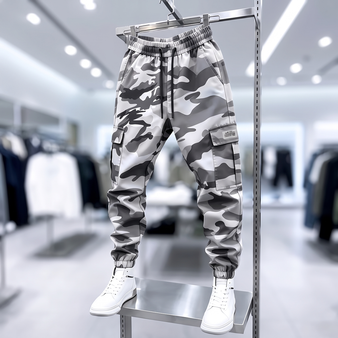 Spodnie dresowe cargo Stormwick Camo
