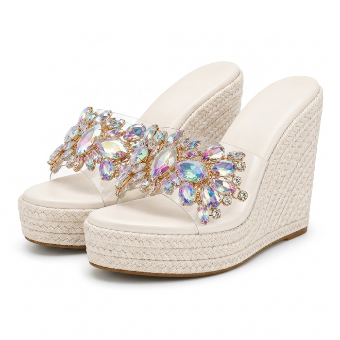 EVIE JEWELLED ESPADRILLE NA KOTURNIE
