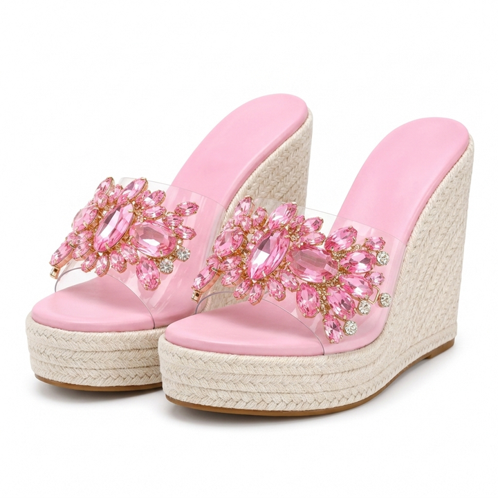 EVIE JEWELLED ESPADRILLE NA KOTURNIE