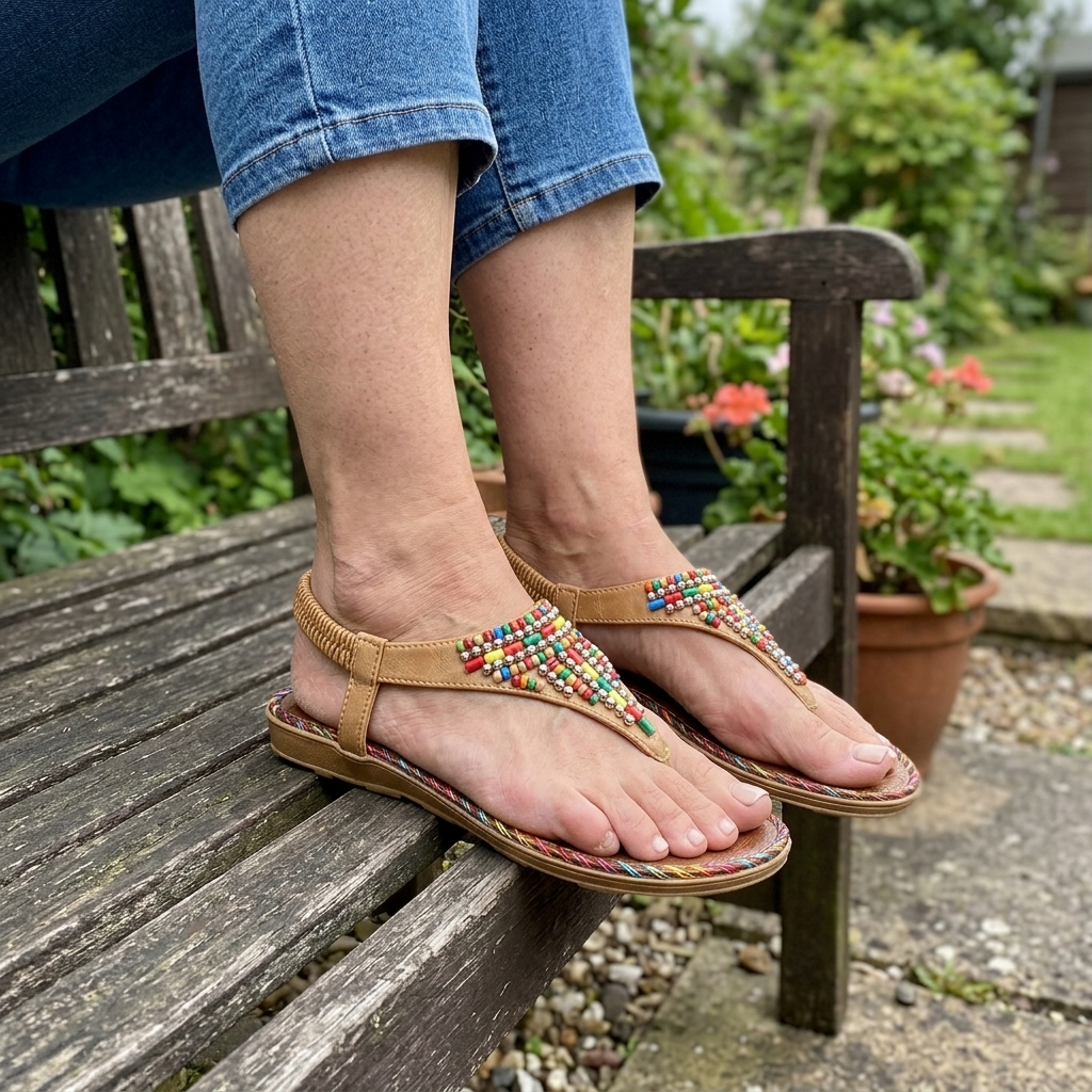 SANDAŁY ROSETHORPE BOHO COMFORT