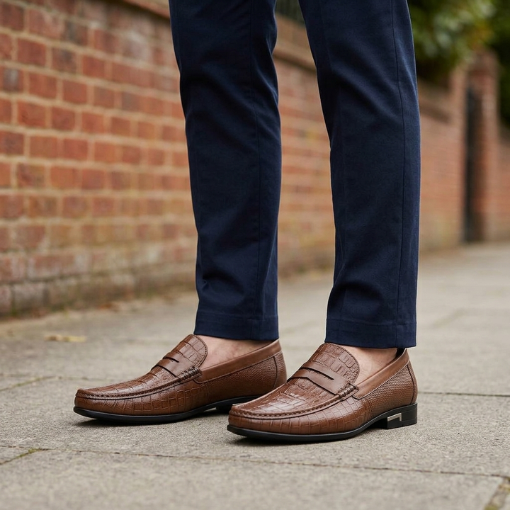 Mokasyny EDMUND PREMIUM PENNY LOAFERS