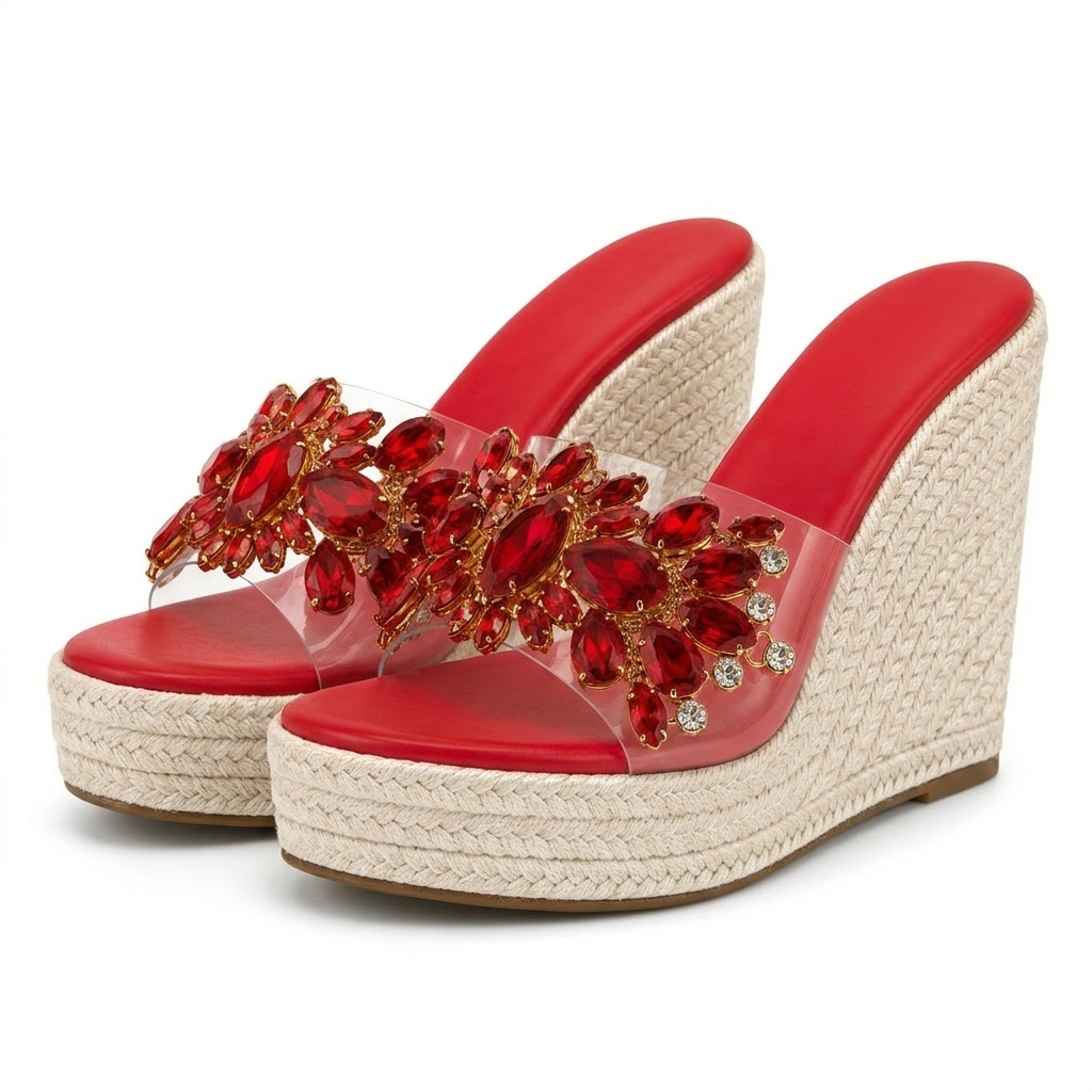 EVIE JEWELLED ESPADRILLE NA KOTURNIE
