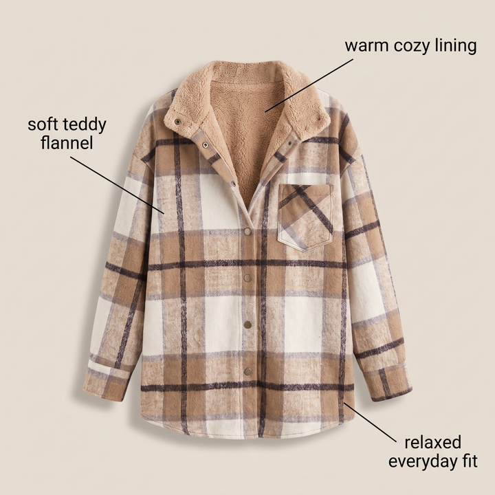 KURTKA EVERLEIGH FLUFFY COMFORT