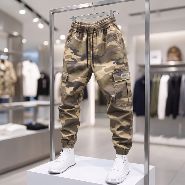 Spodnie dresowe cargo Stormwick Camo