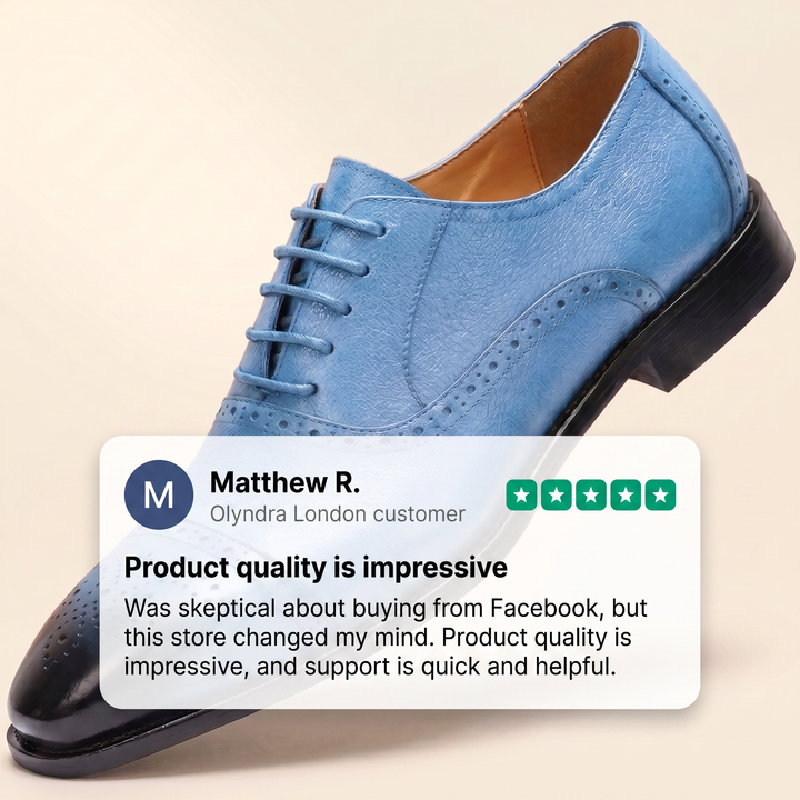 HUXLEY PREMIUM SKÓRZANE SZNUROWANE BUTY