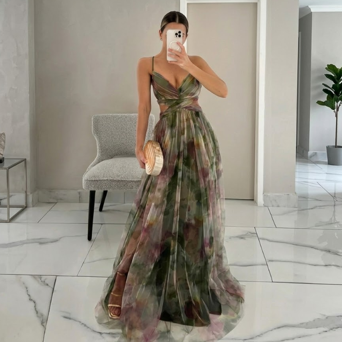 SUKIENKA ZARA BLOOMING BEAUTY