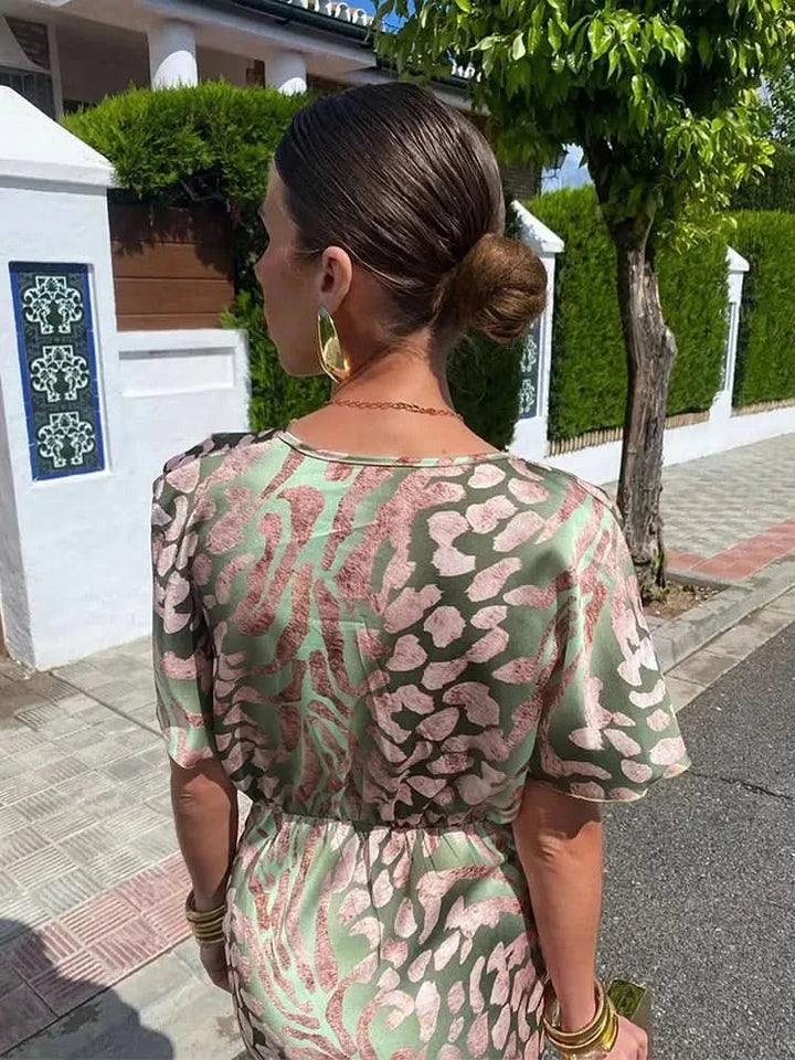 SUKIENKA MIDI VALMERE COPPER