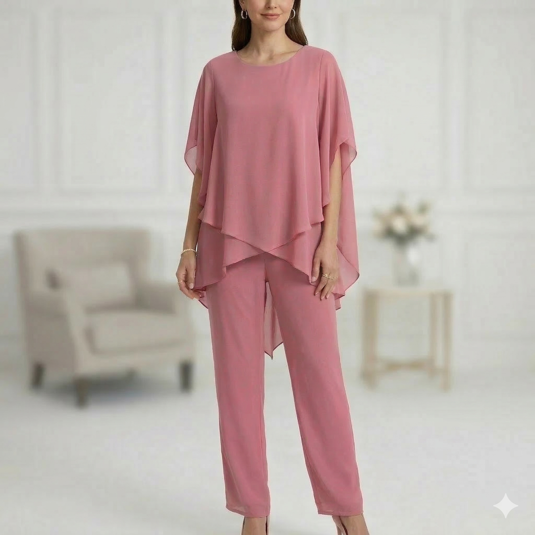 KOMBINAT ELLA ELEGANT TOP &amp; TRUSHERS
