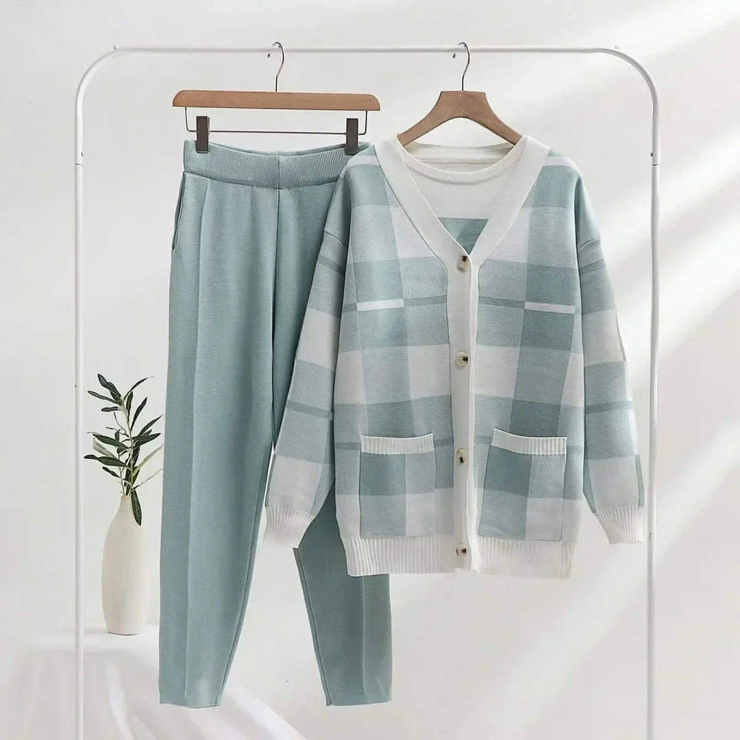 3-CZĘŚCIOWY KOMPLET SUNDAY SOFT-KNIT