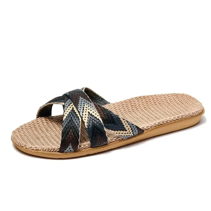 CELESTE MIĘKKIE LNIANE BUTY WSUWANE