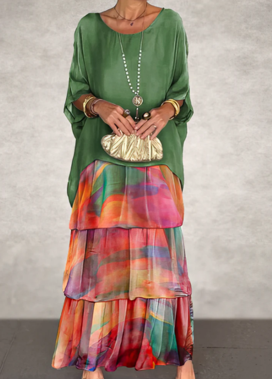 SUKIENKA MAXI VIRELLE MODERN