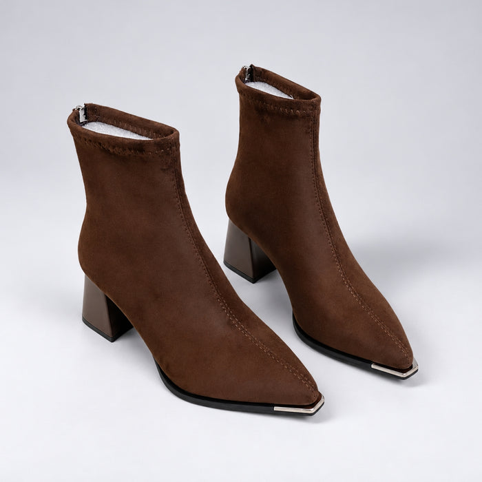 Zamszowe buty Sienna