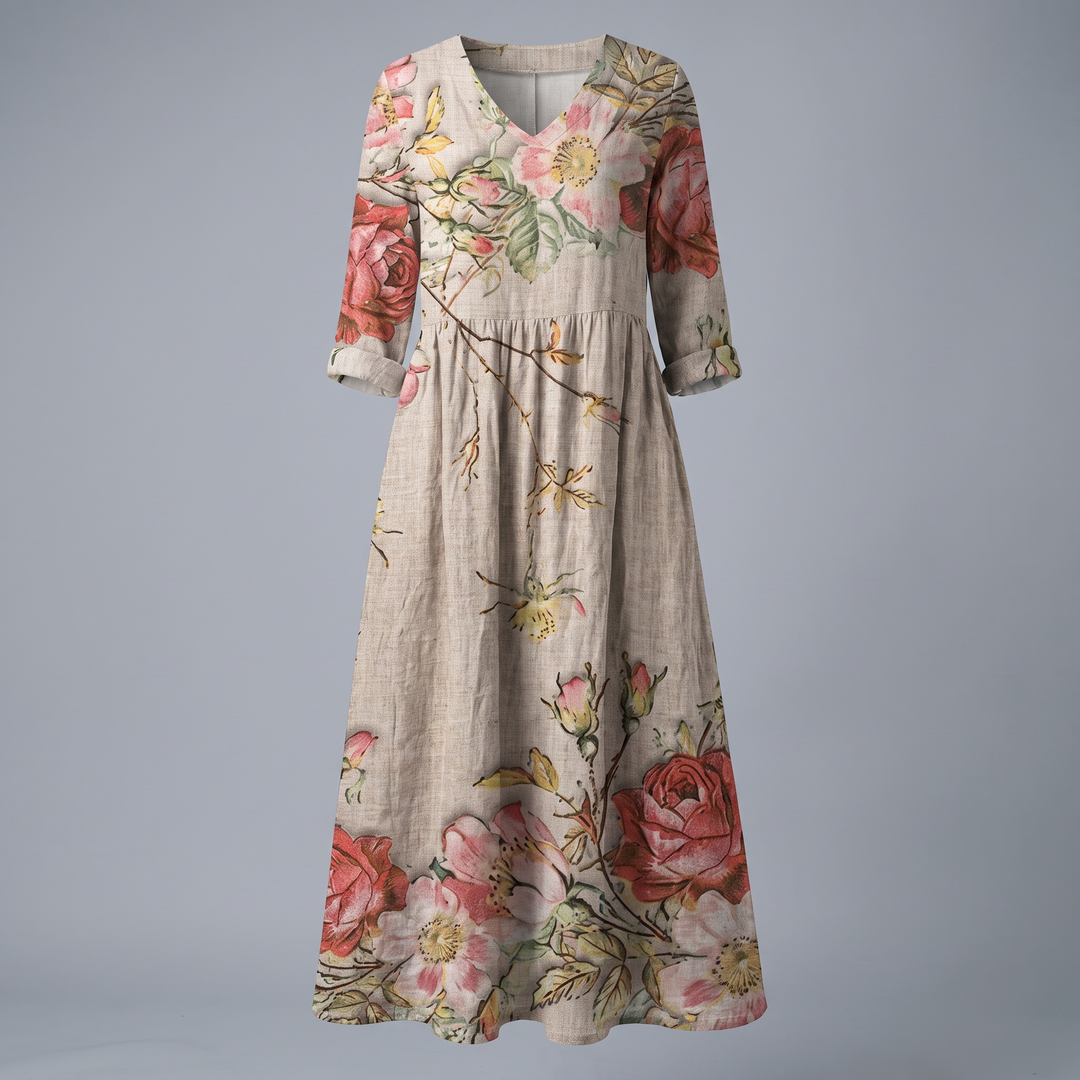 SUKIENKA MIDI ALINA BLOSSOM