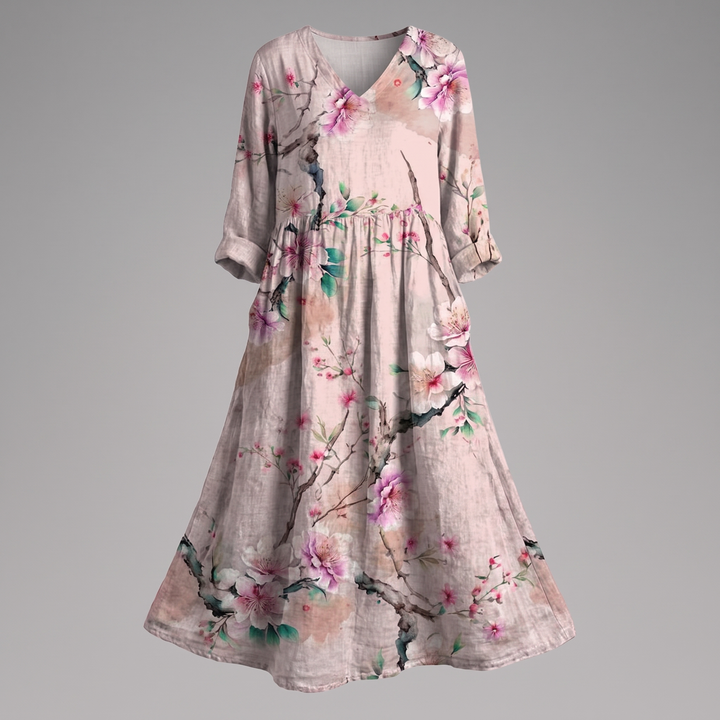 SUKIENKA MIDI ALINA BLOSSOM