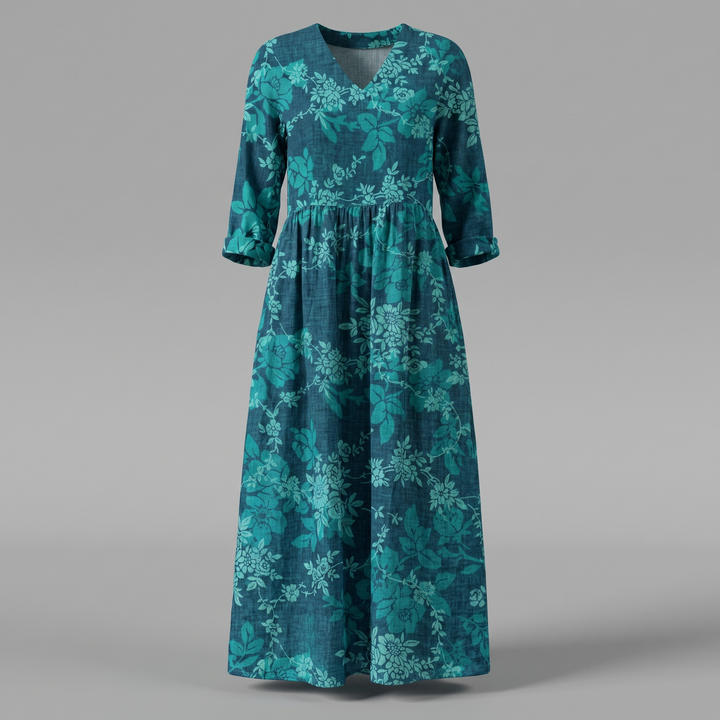 SUKIENKA MIDI ALINA BLOSSOM