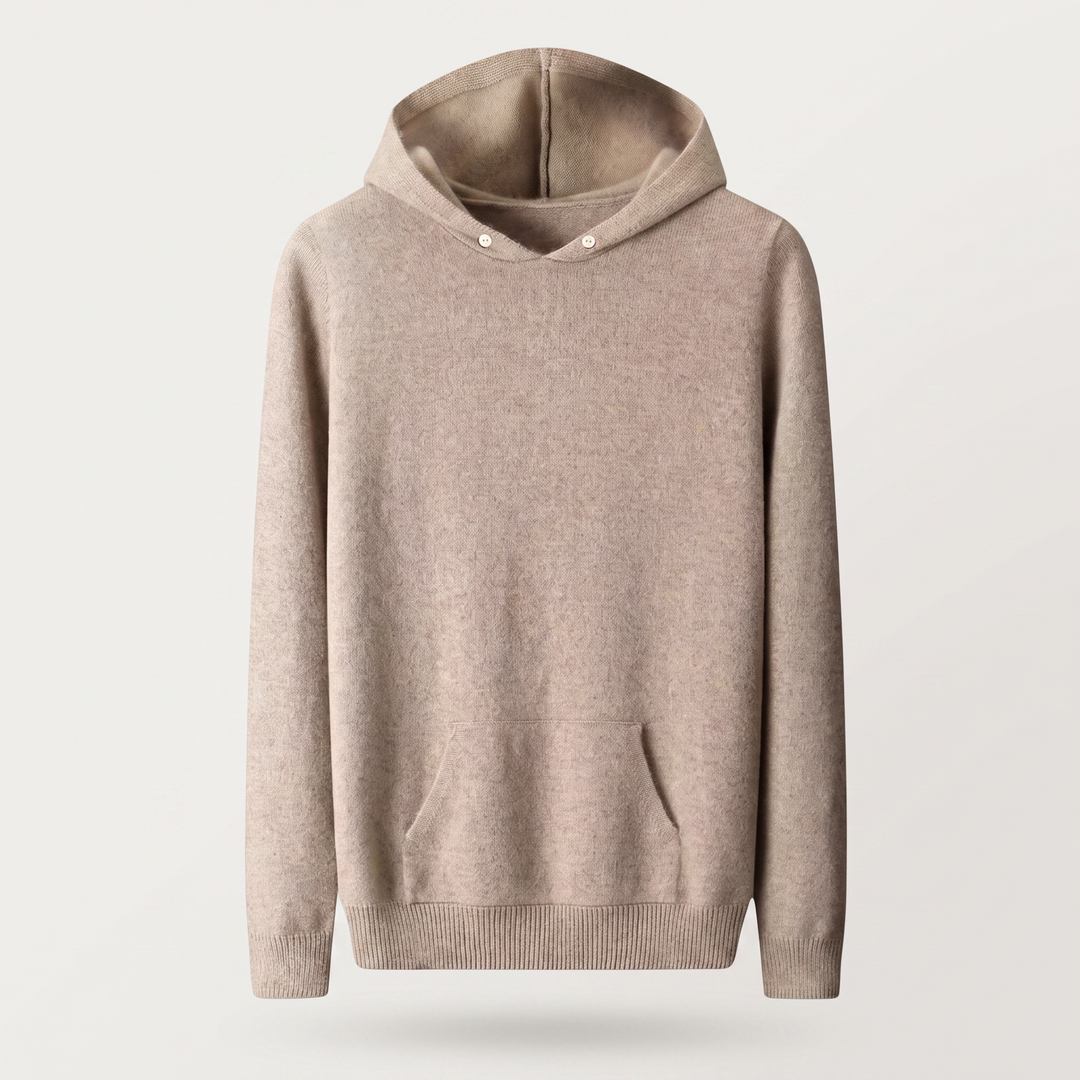 BLUZA Z KAPTUREM Z WEŁNY MERYNO ARDEN