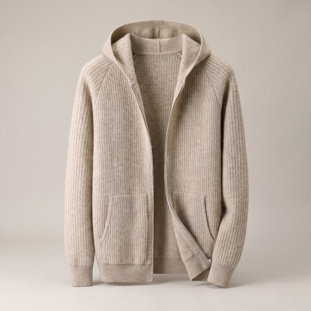 BLUZA Z KAPTUREM ARVEN WOOL