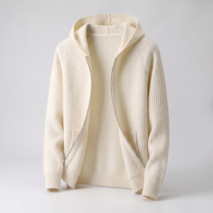 BLUZA Z KAPTUREM ARVEN WOOL