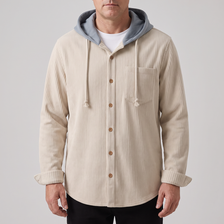 DANTE CORDUROY BLUZA Z KAPTUREM