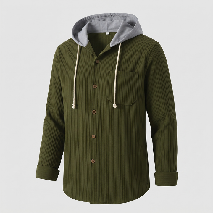 DANTE CORDUROY BLUZA Z KAPTUREM