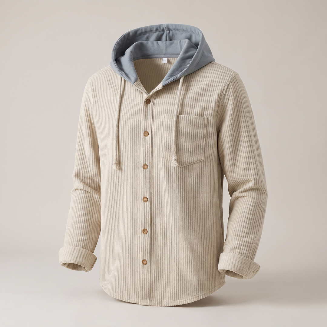 DANTE CORDUROY BLUZA Z KAPTUREM