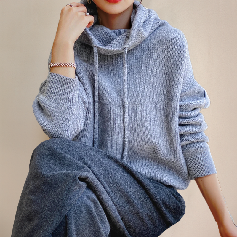 BLUZA Z KAPTUREM VEYRA LUXE