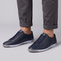 greySON LEATHER Trainers