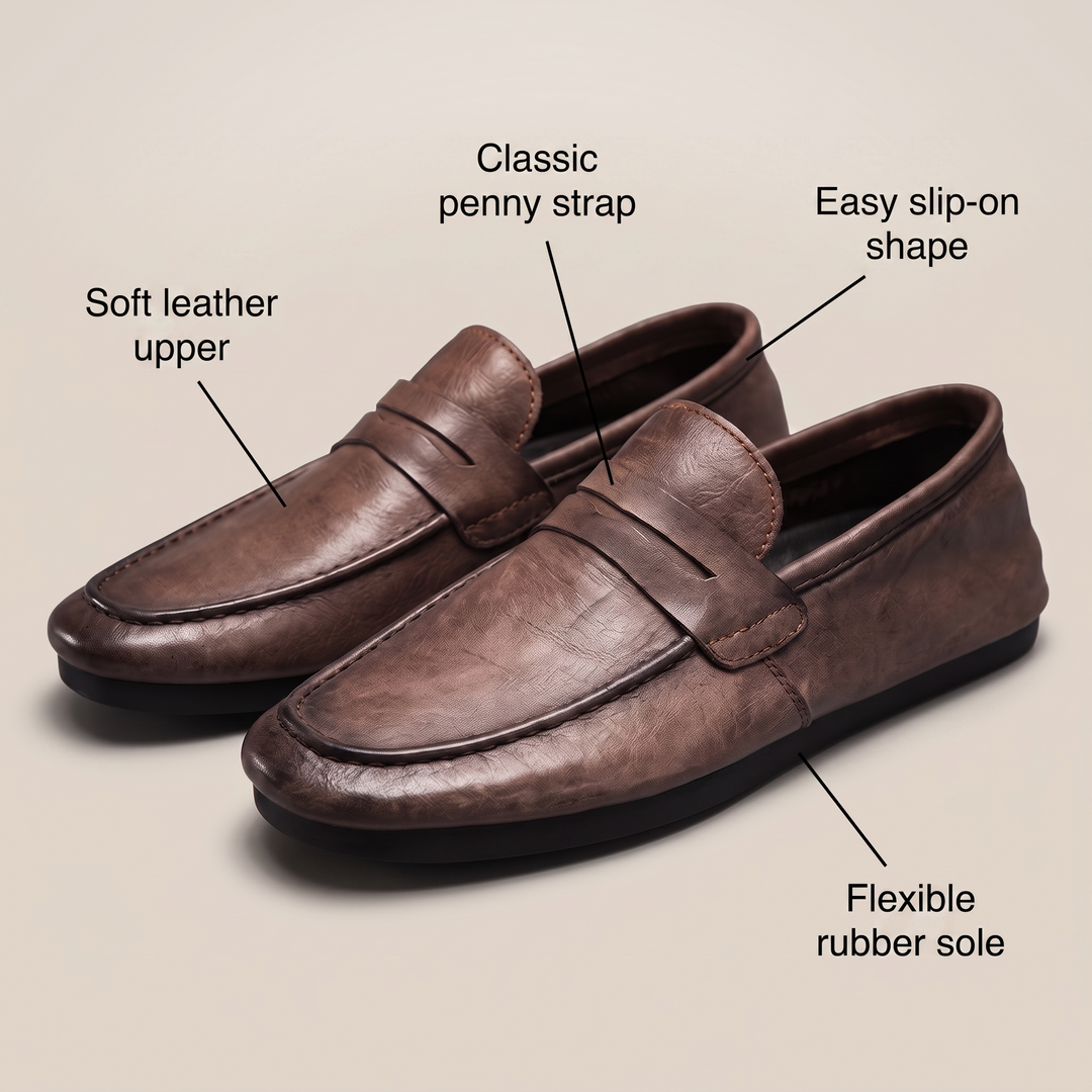 HARRINGTON PENNY SKÓRZANE MOKASYNY