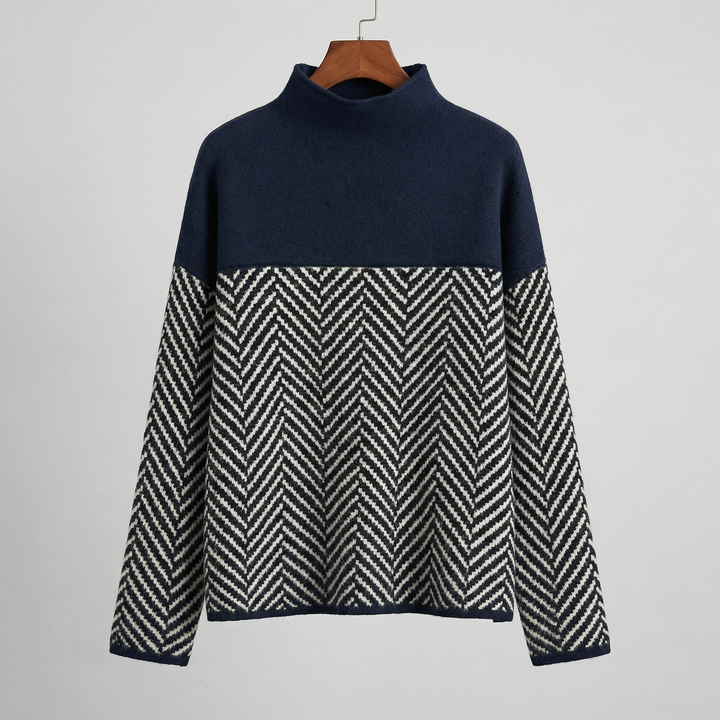 Sweter LILA w jodełkę
