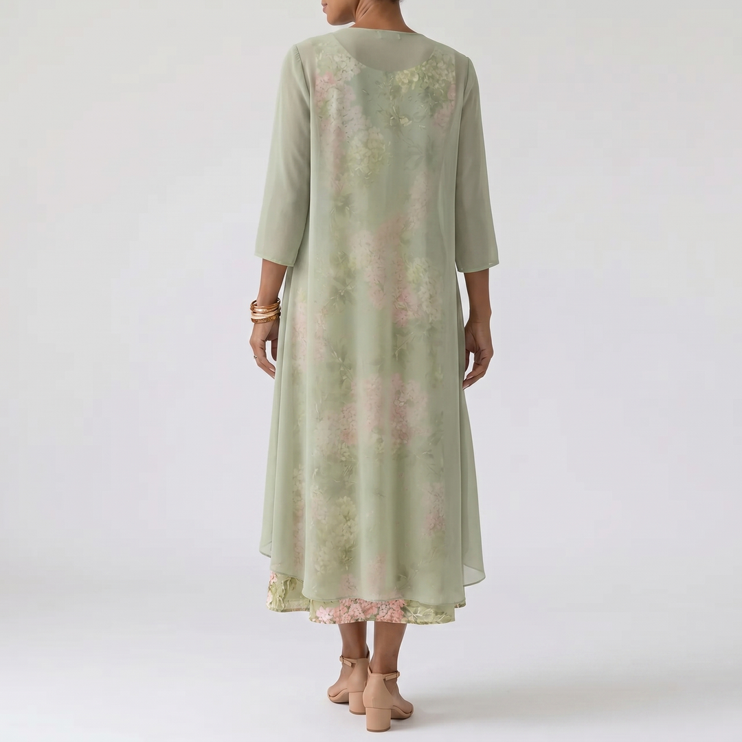 SUKIENKA MIDI AMELIE SOFT GARDEN