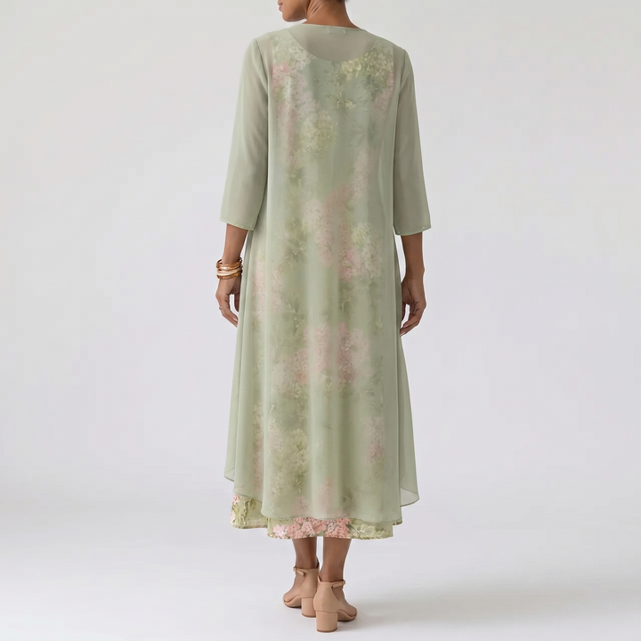 SUKIENKA MIDI AMELIE SOFT GARDEN