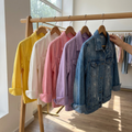 KURTKA DŻINSOWA ELODIE COLOURBLOCK