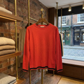 Sweter z dzianiny bawełnianej Harper