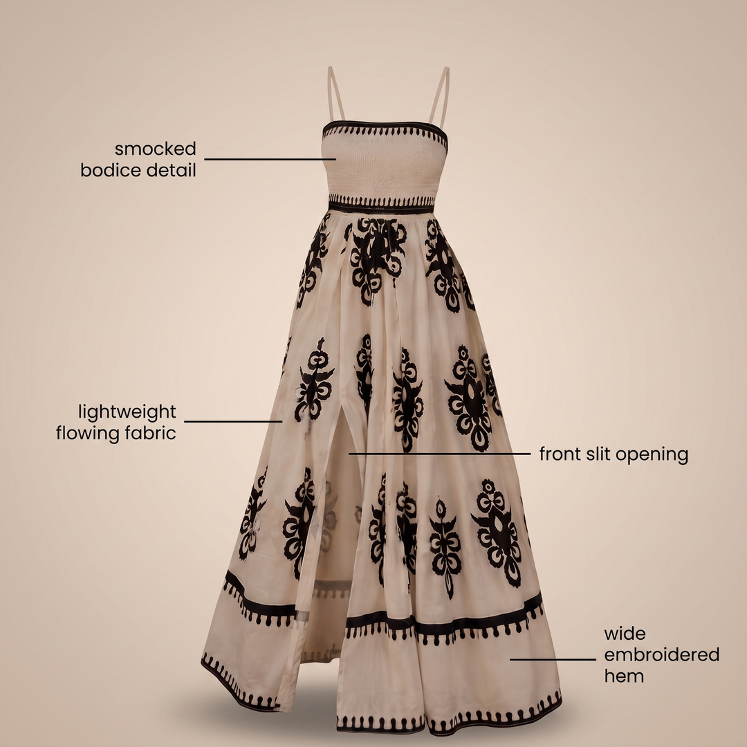 ROSALIE ELEGANT RESORT MAXI SUKIENKA