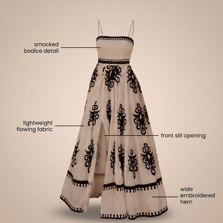 ROSALIE ELEGANT RESORT MAXI SUKIENKA