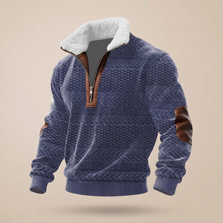 SWETER Z WYSOKIM KOŁNIERZEM ASHFORD HERITAGE