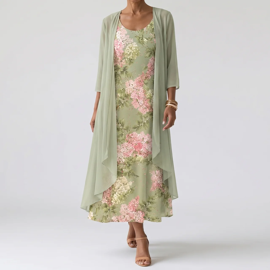 SUKIENKA MIDI AMELIE SOFT GARDEN