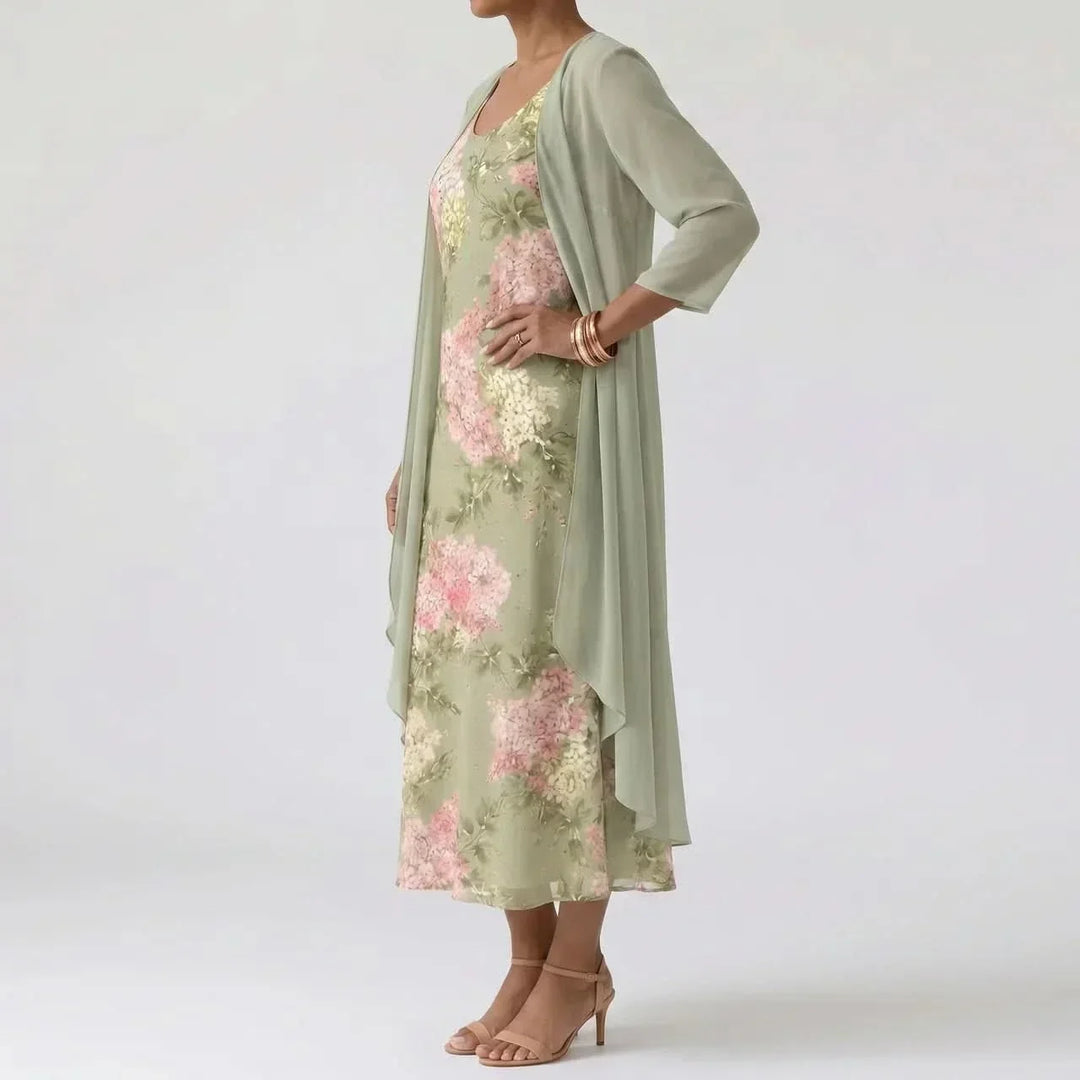SUKIENKA MIDI AMELIE SOFT GARDEN