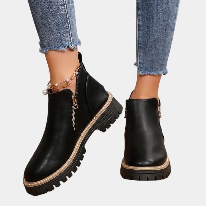 ZERINA KOMFORTOWE SKÓRZANE BUTY
