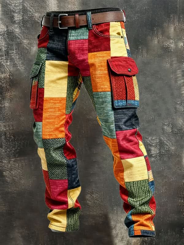 Spodnie VARRON PATCHWORK UTILITY