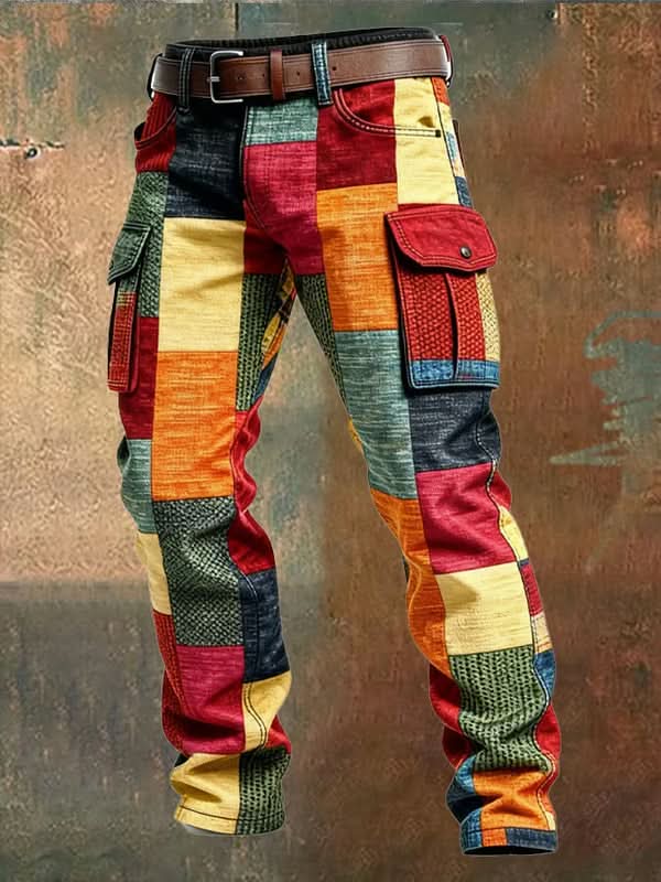 Spodnie VARRON PATCHWORK UTILITY