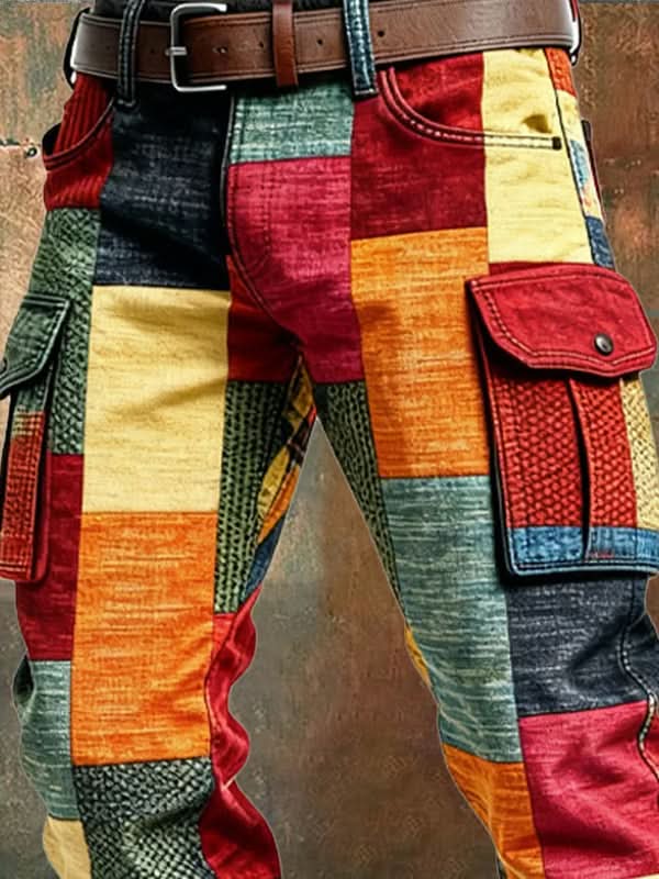 Spodnie VARRON PATCHWORK UTILITY
