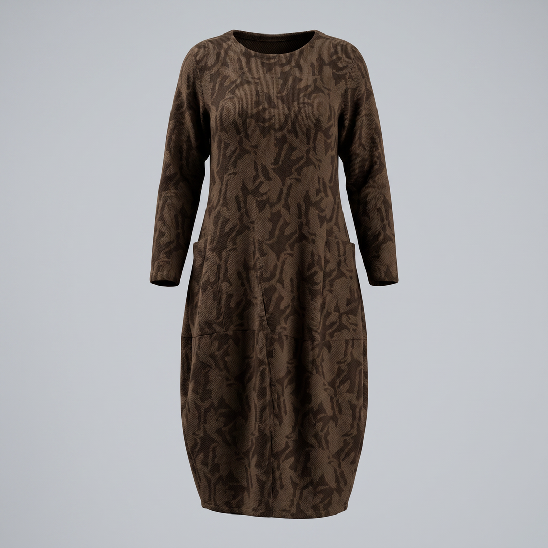 ELEGANCKA SUKIENKA ZIMOWA LUNESSA