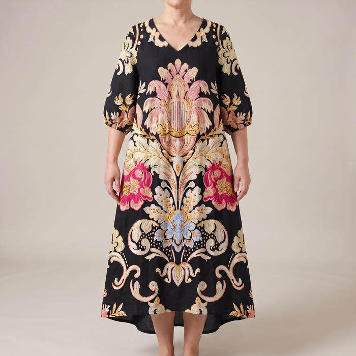 SUKIENKA MARIS FLORAL ELEGANCE