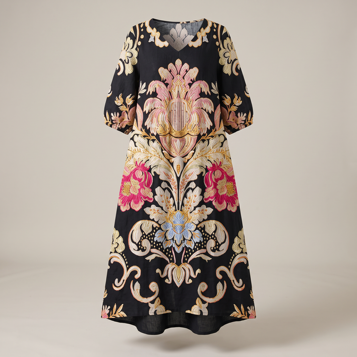 SUKIENKA MARIS FLORAL ELEGANCE