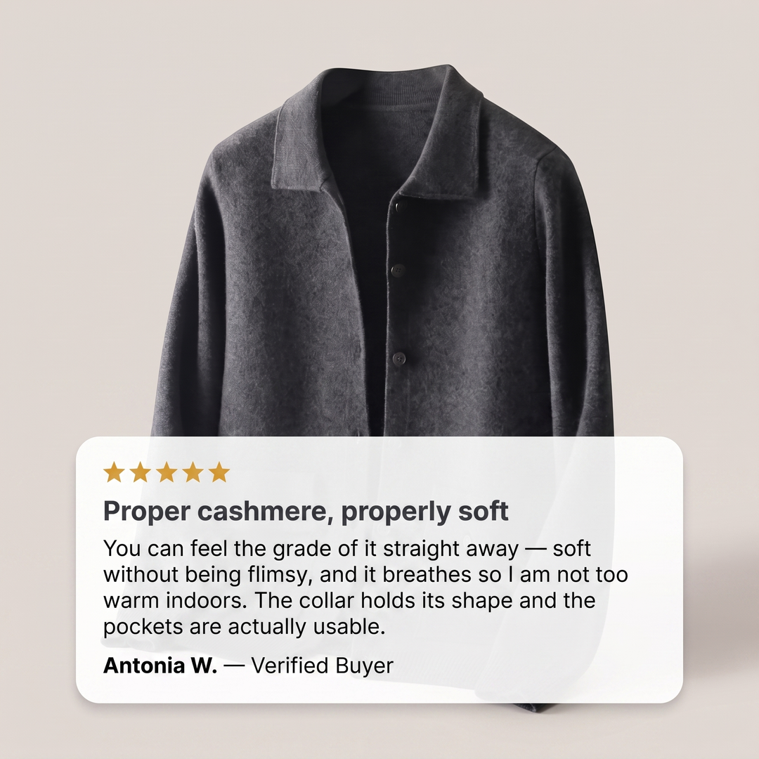 MILANO KASHMIRE CARDIGAN
