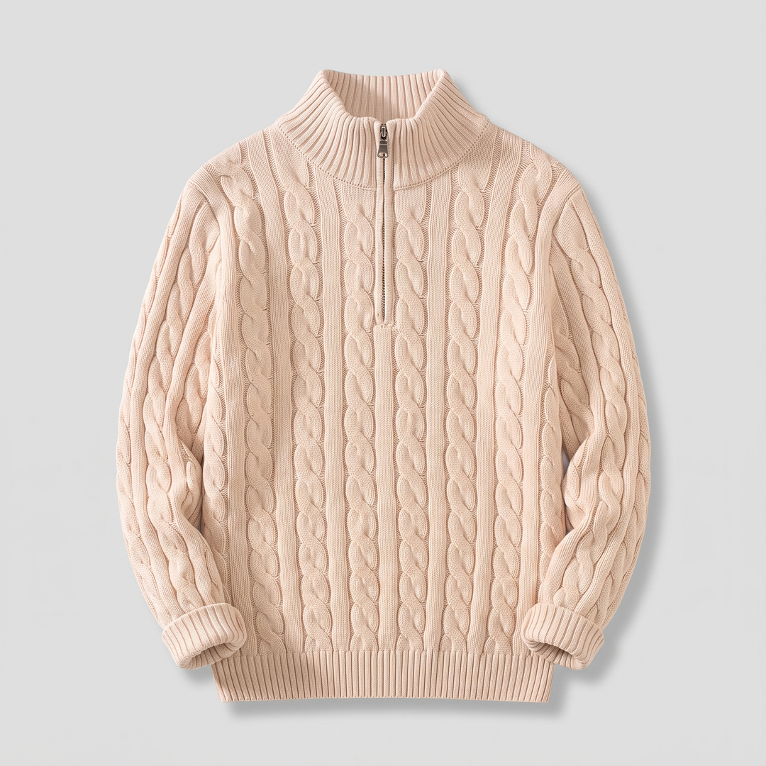 Sweter z dzianiny bawełnianej MILANO